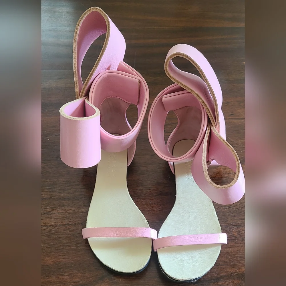 Aminah Kids Bow Sandal - Pink